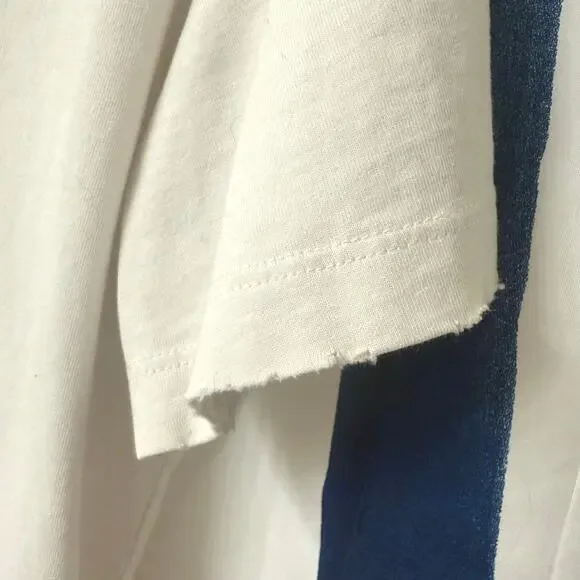 NWOT Golden Goose Distressed Embroidered Logo Patch Crewneck T-Shirt Size Medium - Picture 9 of 16